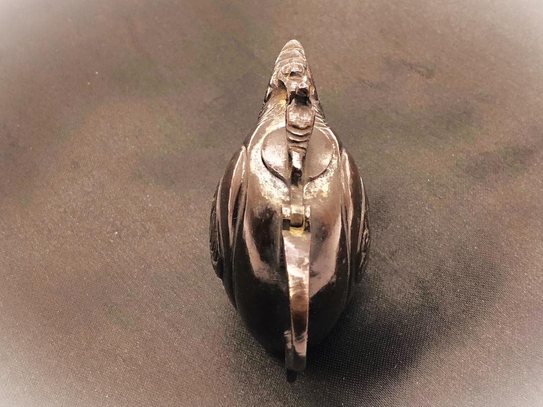 【 倣唐物 古銅鳳凰水滴 】 江戸時代（18世紀末） 蔵出し