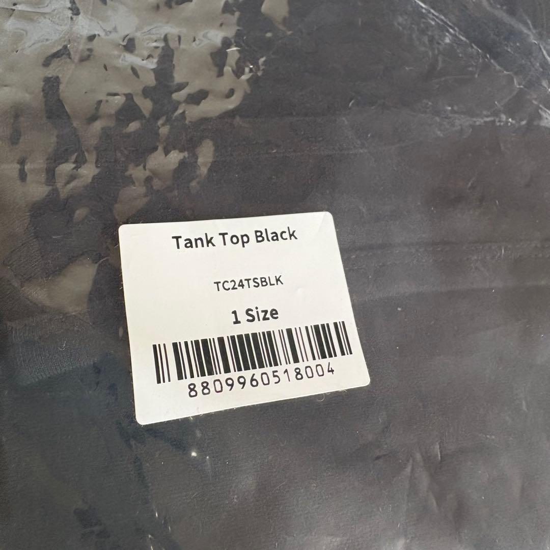 【S】THUG CLUB サグクラブタンクトップ ブラック　１サイズ