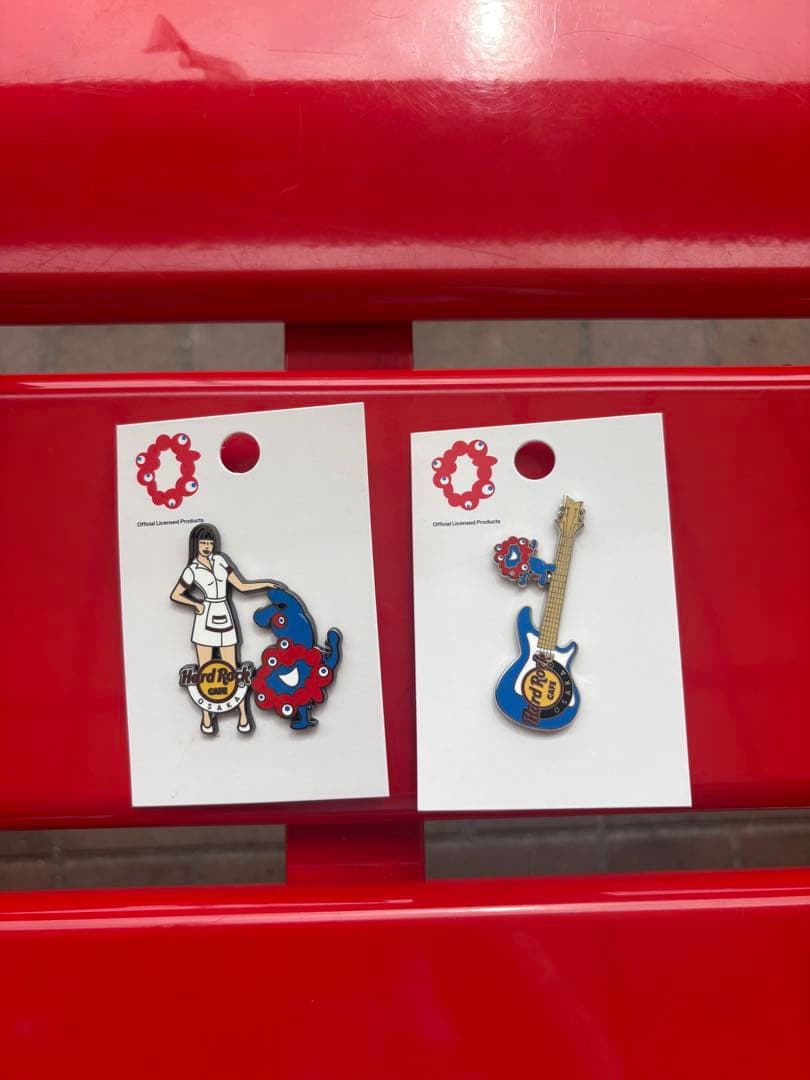 ミャクミャク ハードロックカフェ 大阪 ピンバッジセット