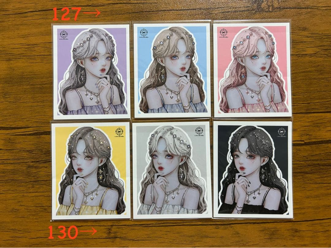 人物ステッカー　にゃあちゃんの文具屋さん　①