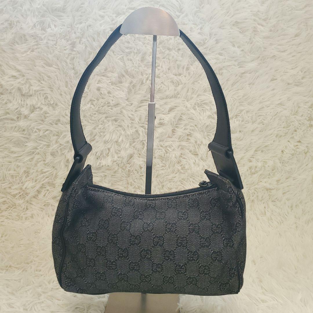 ⭐美品⭐GUCCI ggキャンバス アクセサリーポーチ ブラック