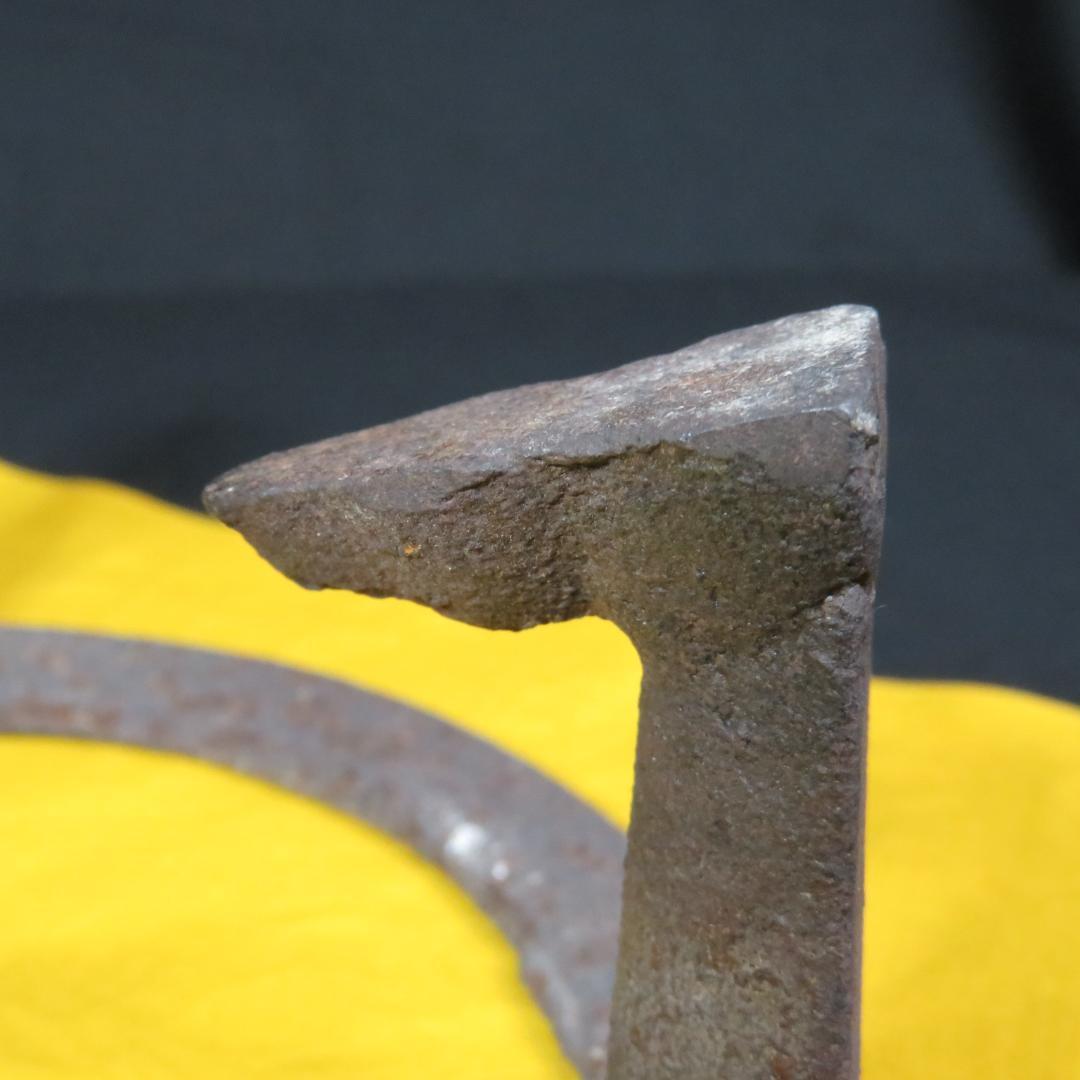 五徳 鬼爪 茶道具 風炉 炉 炉端 キャンプ 茶器 囲炉裏