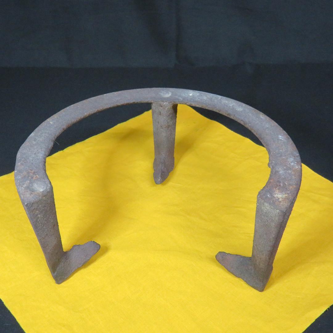 五徳 鬼爪 茶道具 風炉 炉 炉端 キャンプ 茶器 囲炉裏