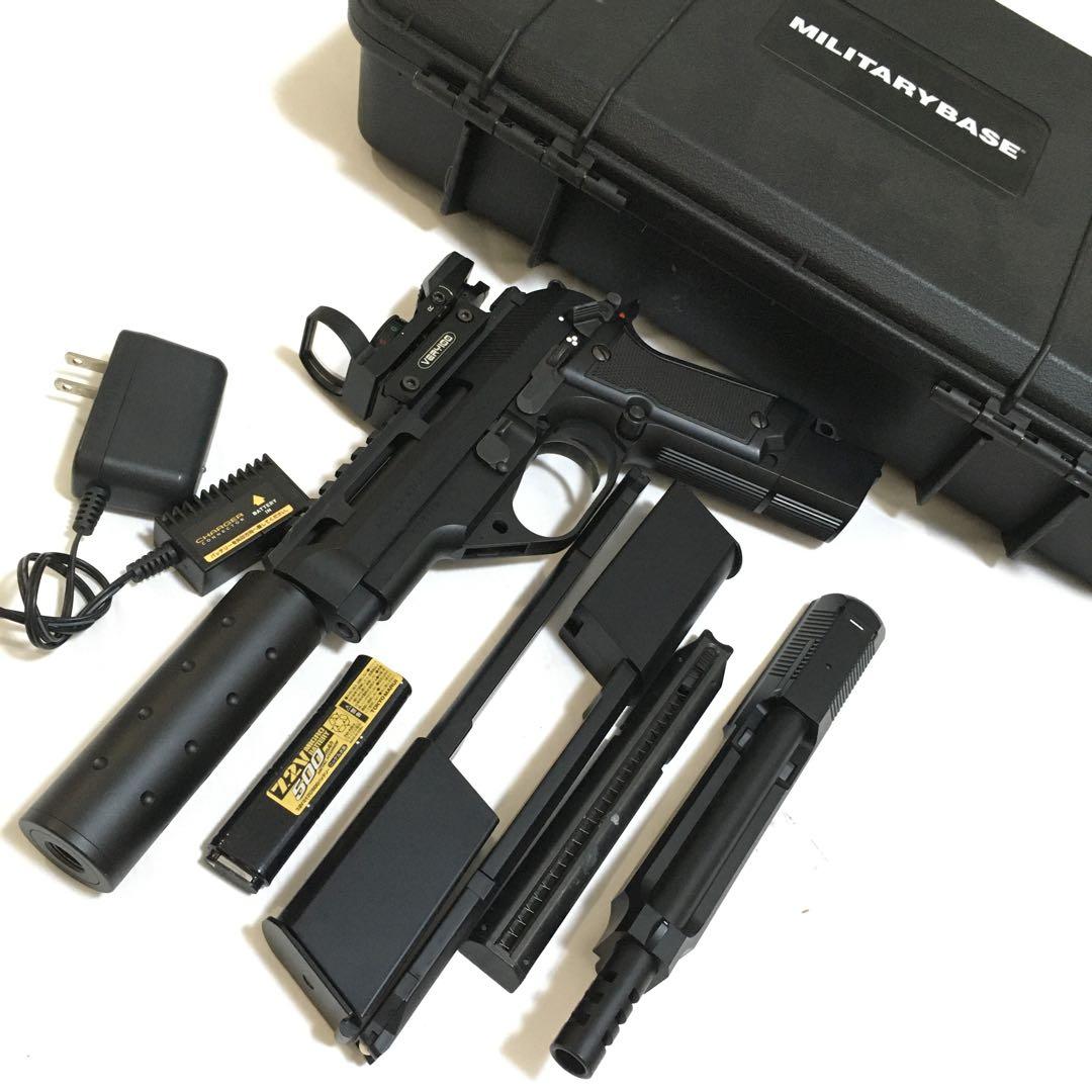 t*n様 【フルセット!!】 東京マルイ コンパクト 電動ガン M93Rドットサ