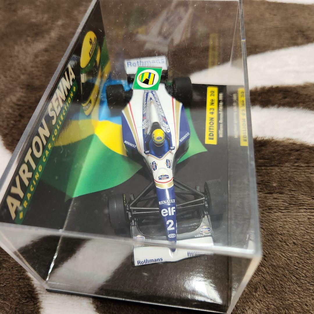 1/43 ウイリアムズルノー FW16 1994 純正ロスマンズ A.セナ