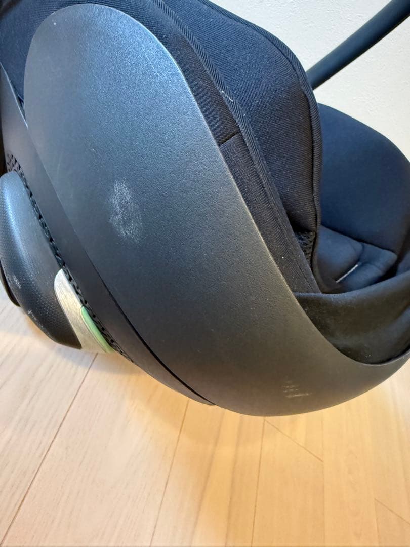 cybex ベビーシート 黒　ベビーカー用アタッチメント付き