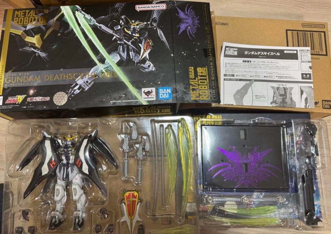 L ROBOT魂＜SIDE MS＞ ウイングガンダムゼロ、エピオン他3機