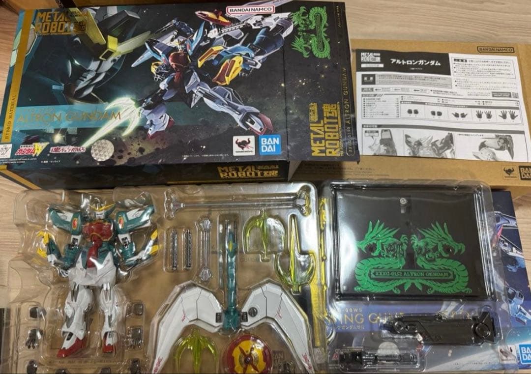 L ROBOT魂＜SIDE MS＞ ウイングガンダムゼロ、エピオン他3機