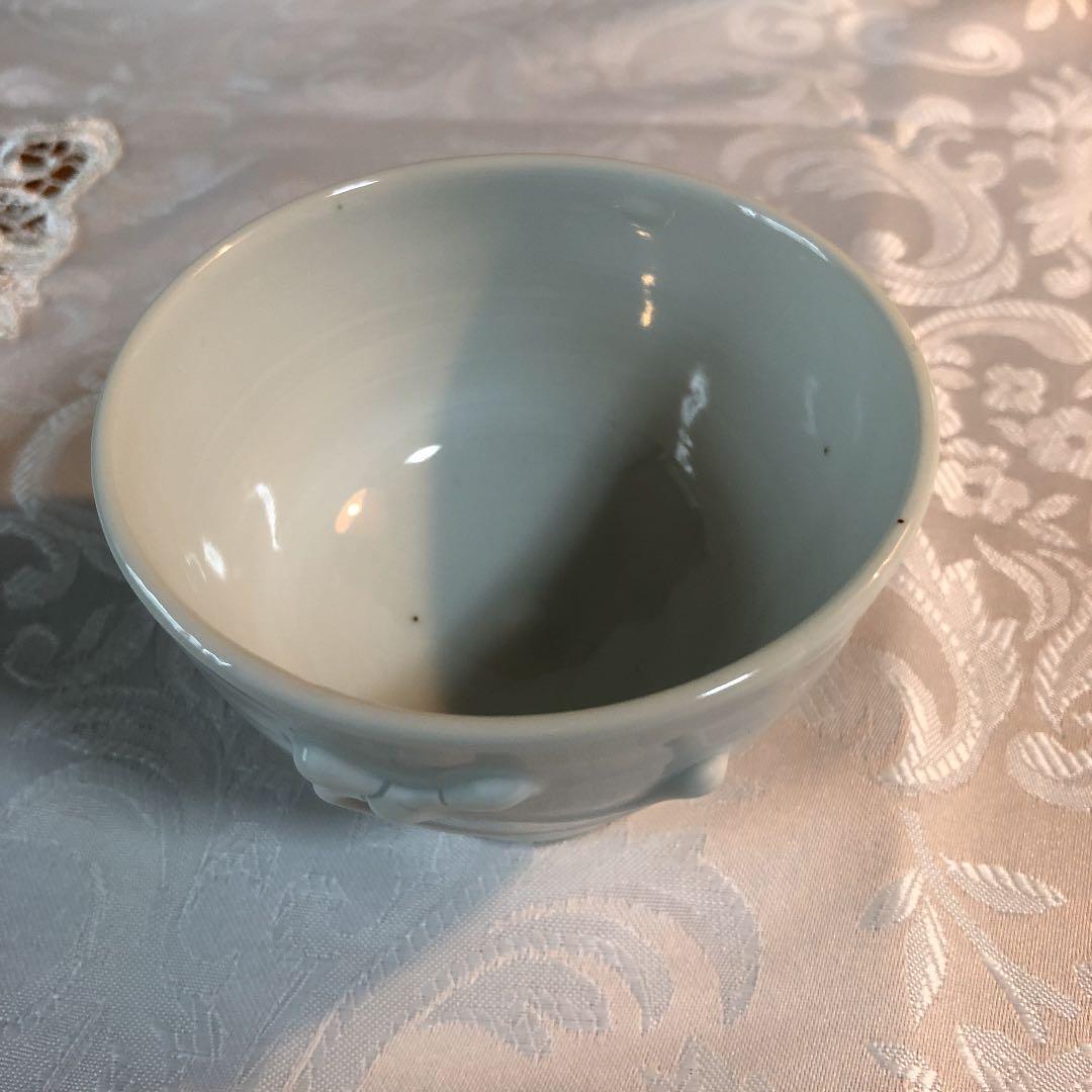 上田 恒次 汲出 湯呑 白磁 5客