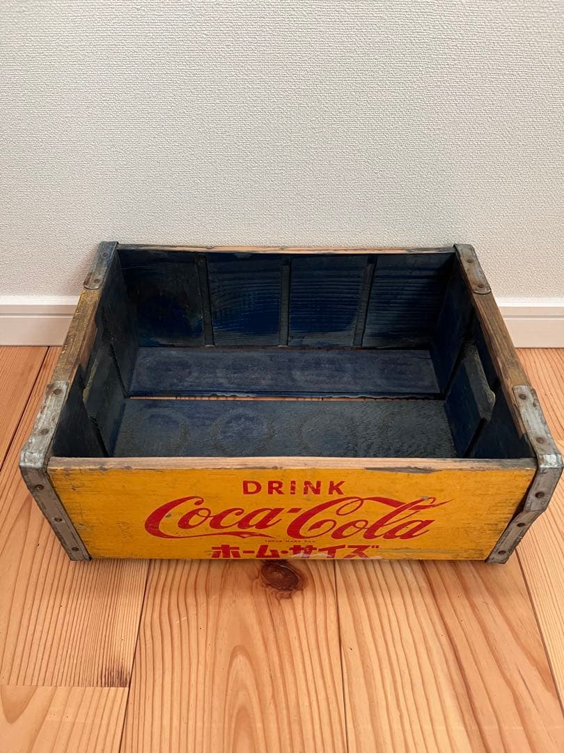 Coca-Cola ヴィンテージ木製ボックス2個セット