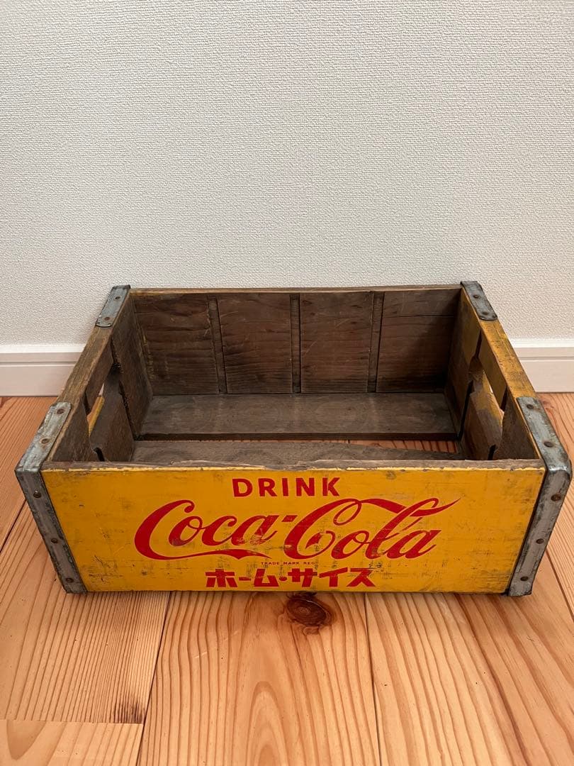 Coca-Cola ヴィンテージ木製ボックス2個セット