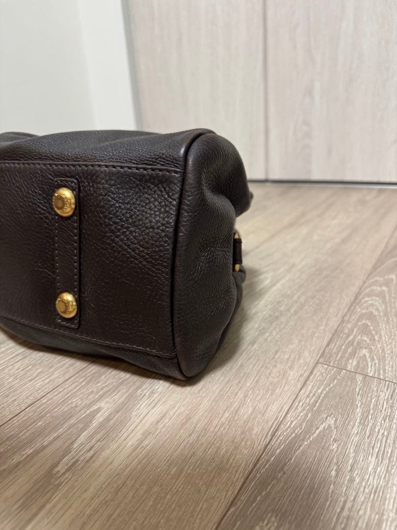 MARC JACOBS ブラウン　ハンドバッグ