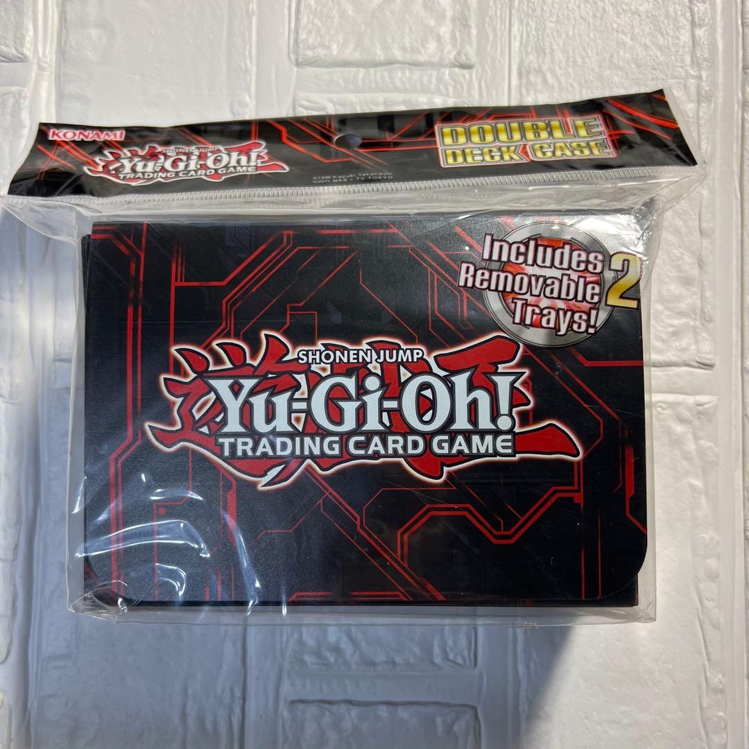 【未開封】遊戯王 ダブルデッキケース 赤 double deck case