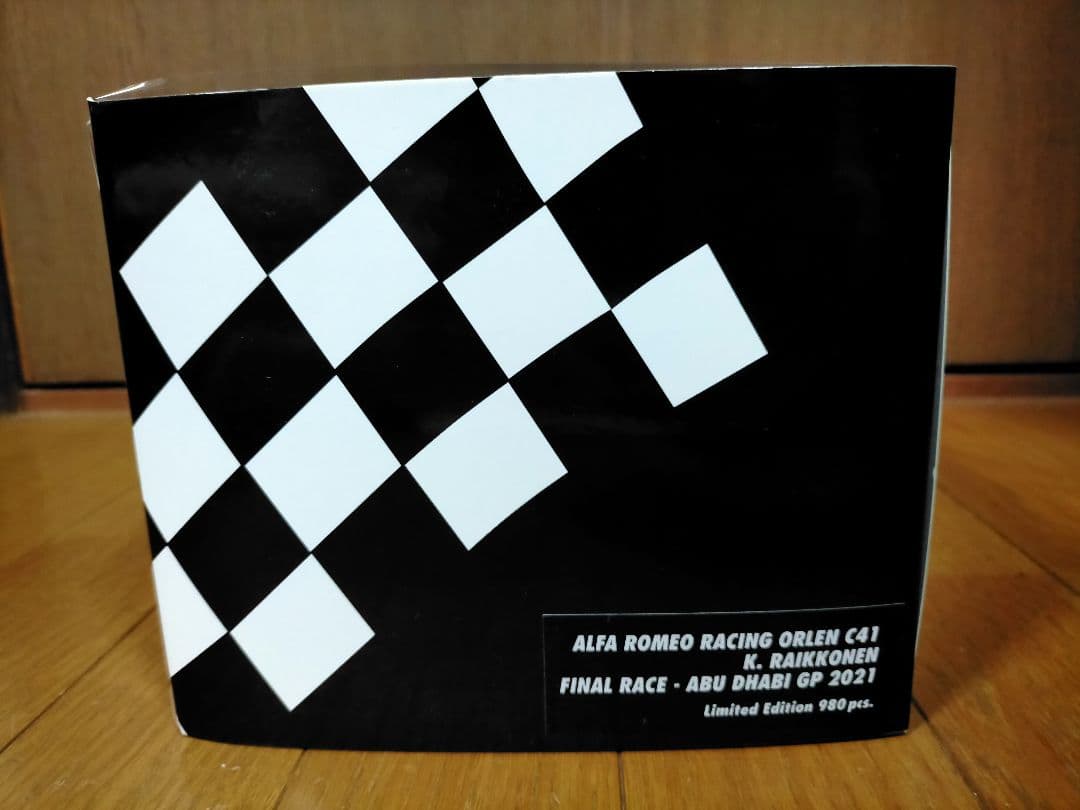 PMA 1/18 アルファロメオ F1 C41 ライコネン 2021 アブダビ