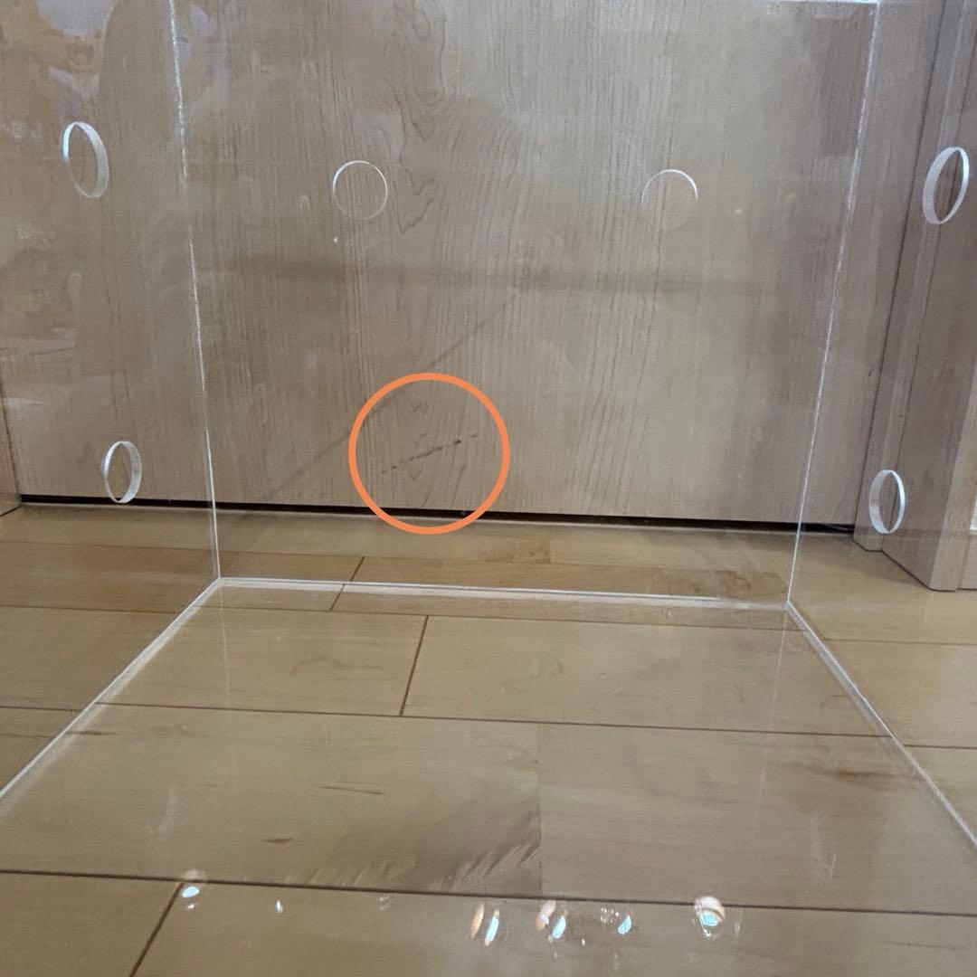 鳥かご アクリルケース　スライド式 W385×H360×D330