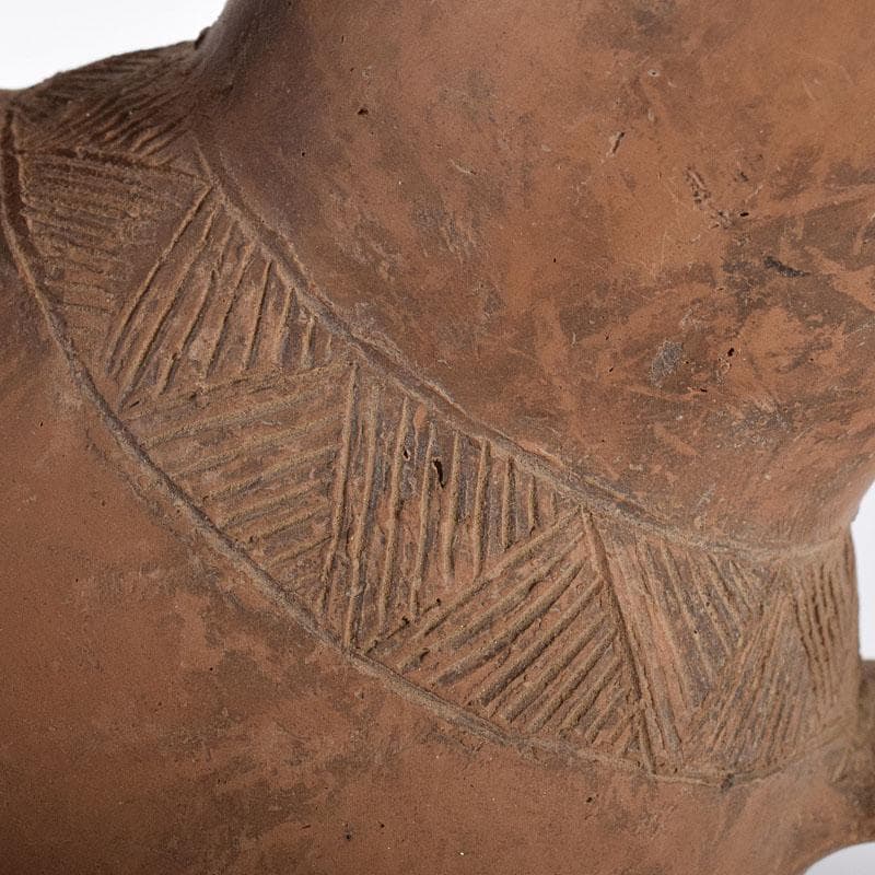 弥生式土器　水瓶　持ち手付水甕　C　R8432