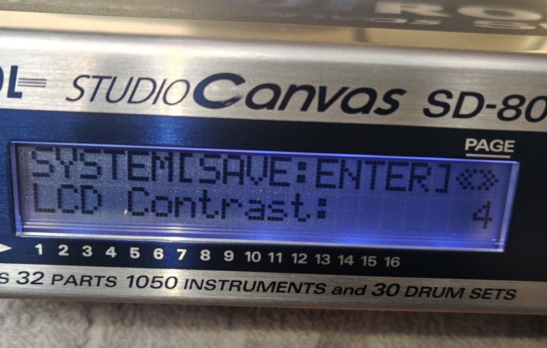 【通電確認のみ】EDIROL Roland SD-80