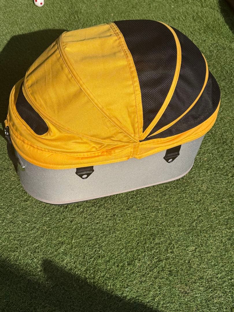 AIRBUGGY DOME3 ラージサイズ　イエロー/グレー