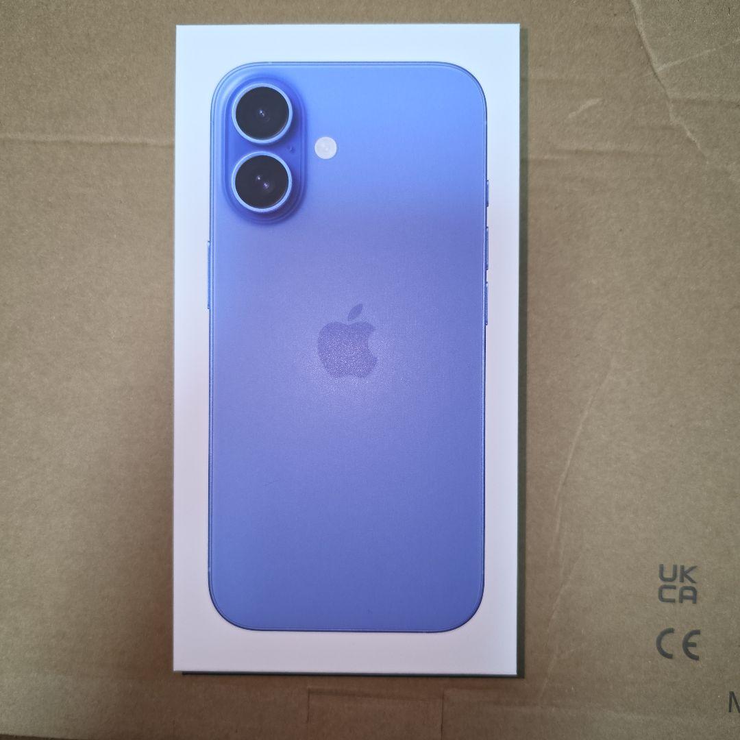 Apple iPhone 16 128GB ウルトラマリン