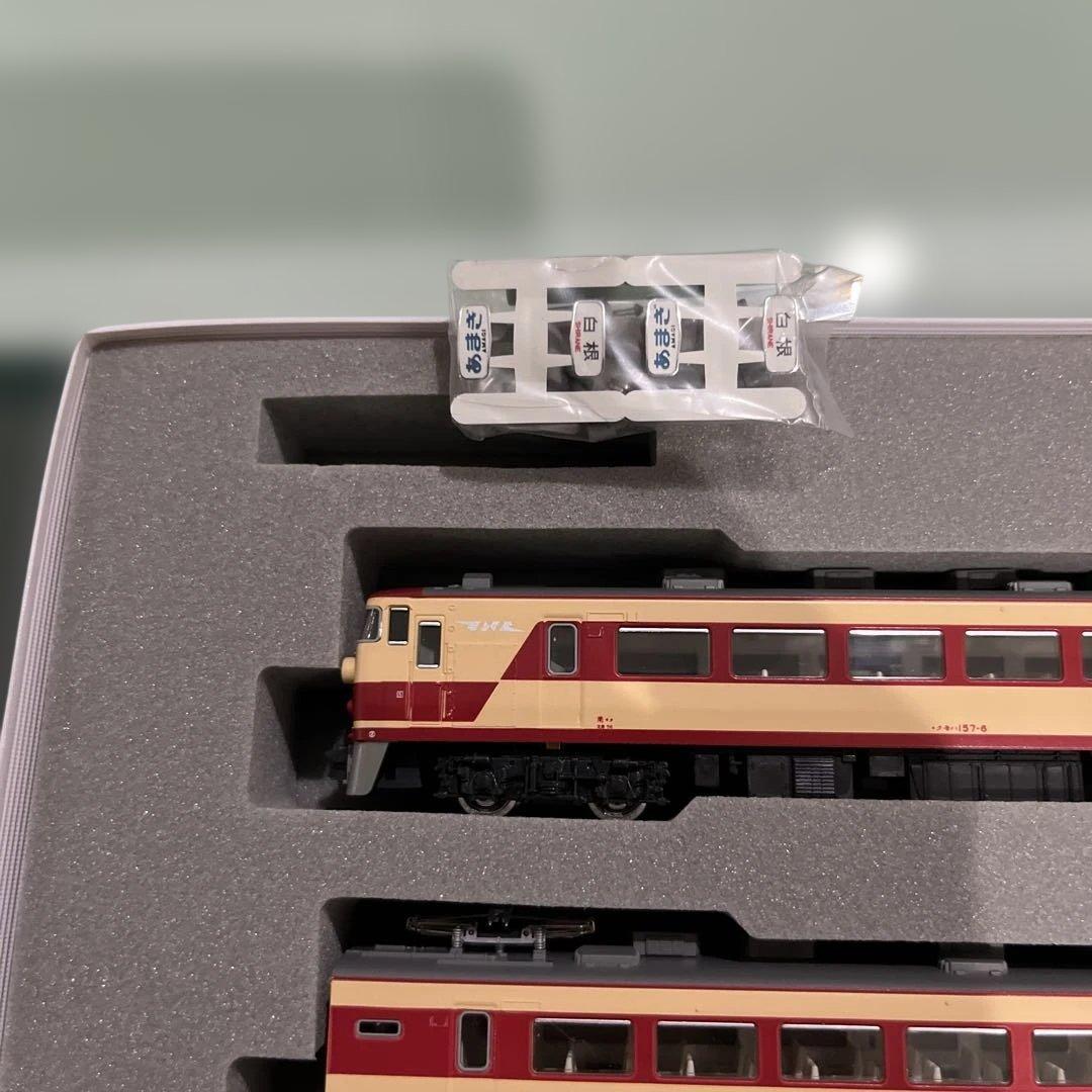 Nゲージ　KATO 10-393 157系 あまぎ 基本 7両セット