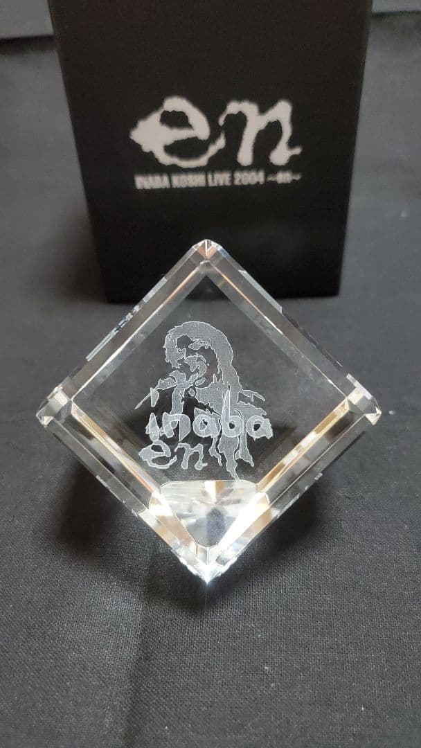 B'z　稲葉浩志　クリスタル　ツアーグッズ　貴重　コレクション　レア