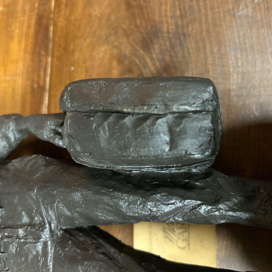 彫刻家 マイケルガーマン作 アンティーク アメリカンインテリア traveler