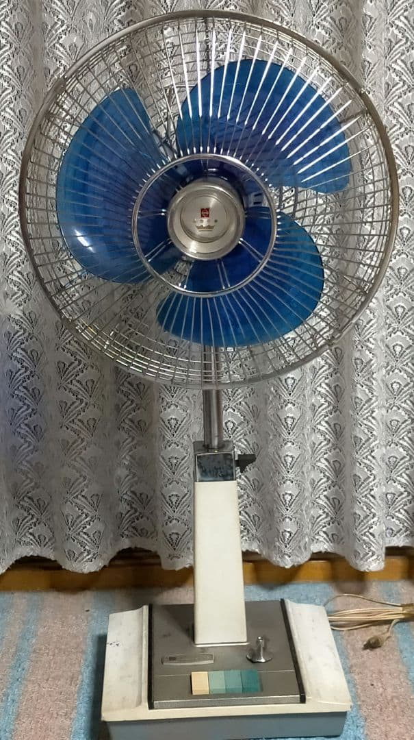 ナショナル扇風機　昭和家電　昭和レトロ　超貴重　レトロ家電　アンティーク