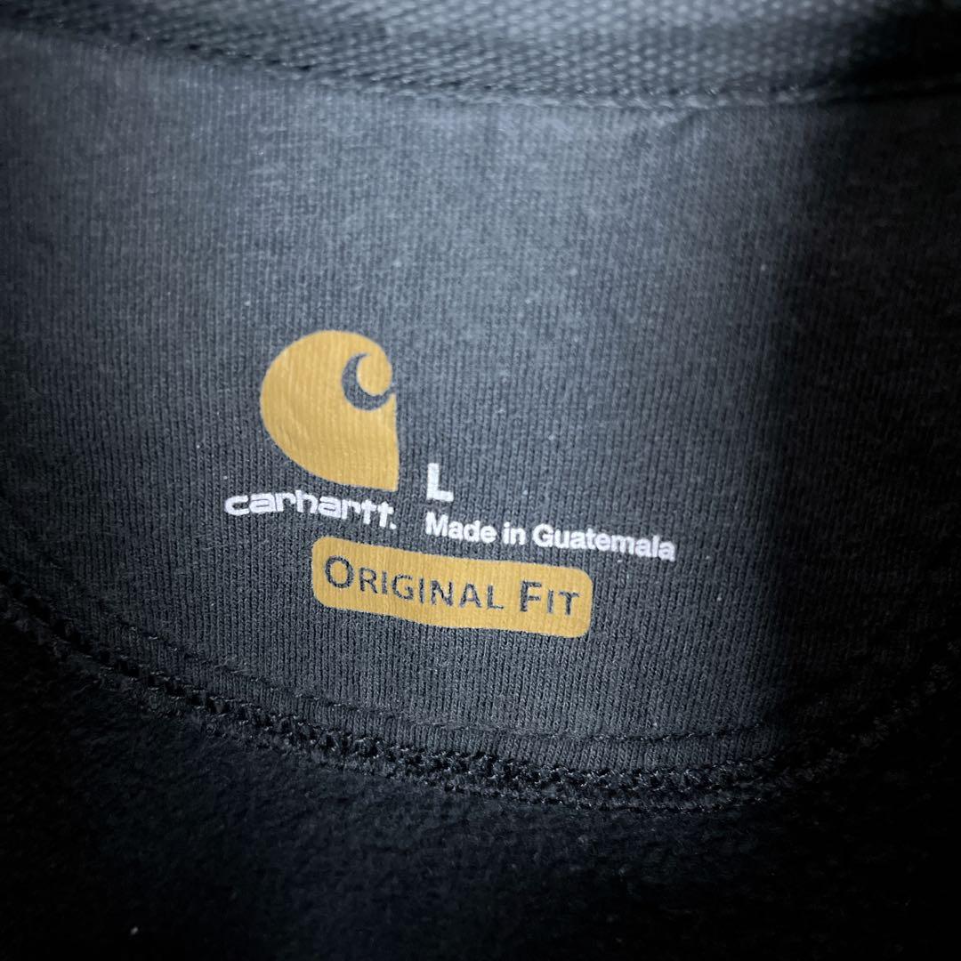 【入手困難‼︎】Carhartt◎XL相当 黒 フルジップ パーカー D251