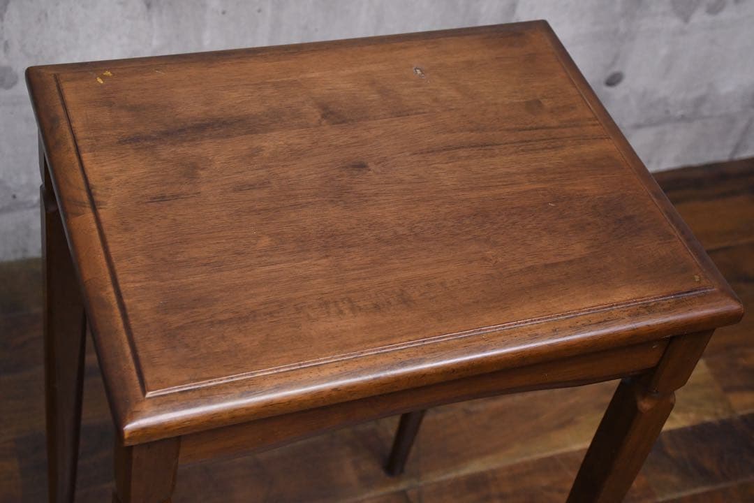 DLK145 クラシック アンティーク調 花台 飾り台 サイドテーブル