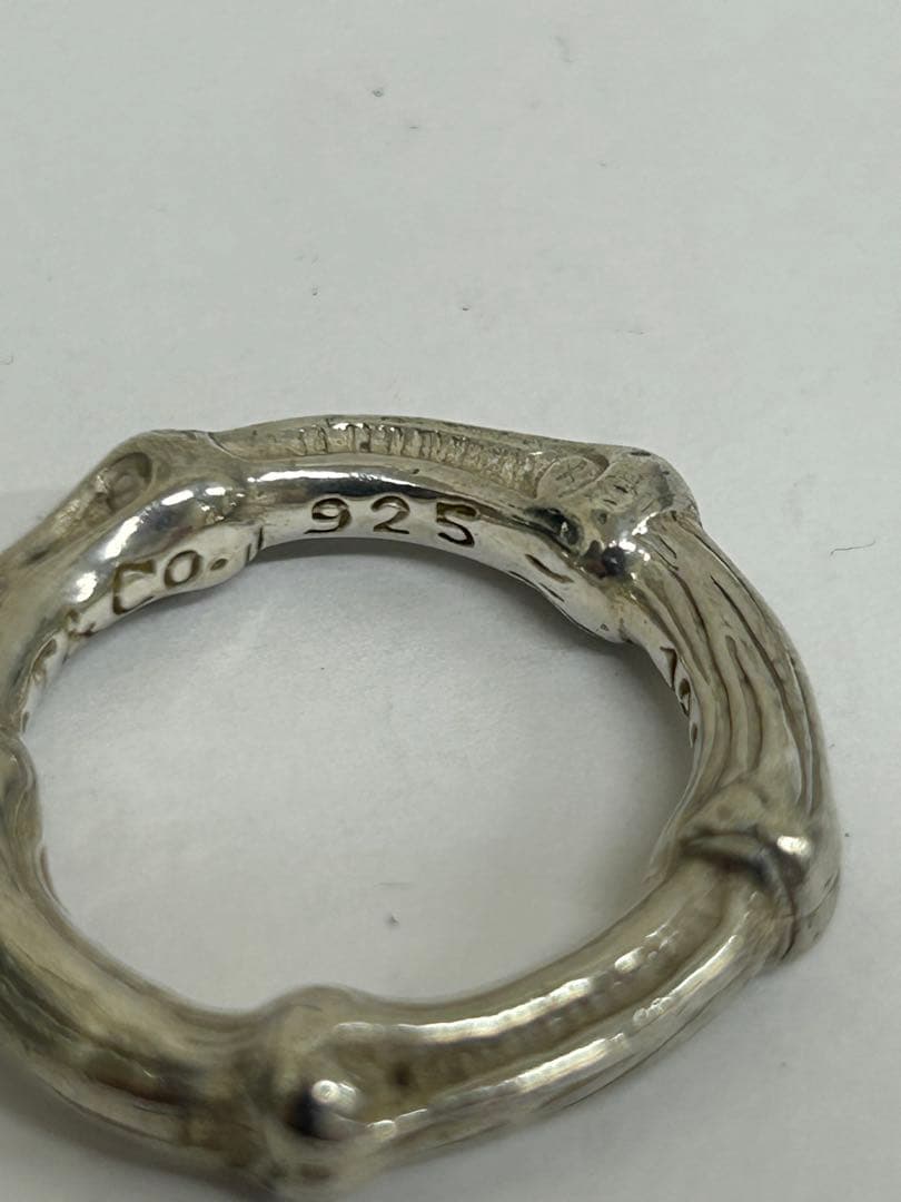 TIFFANY ティファニー　バンブーリング　7号　シルバー