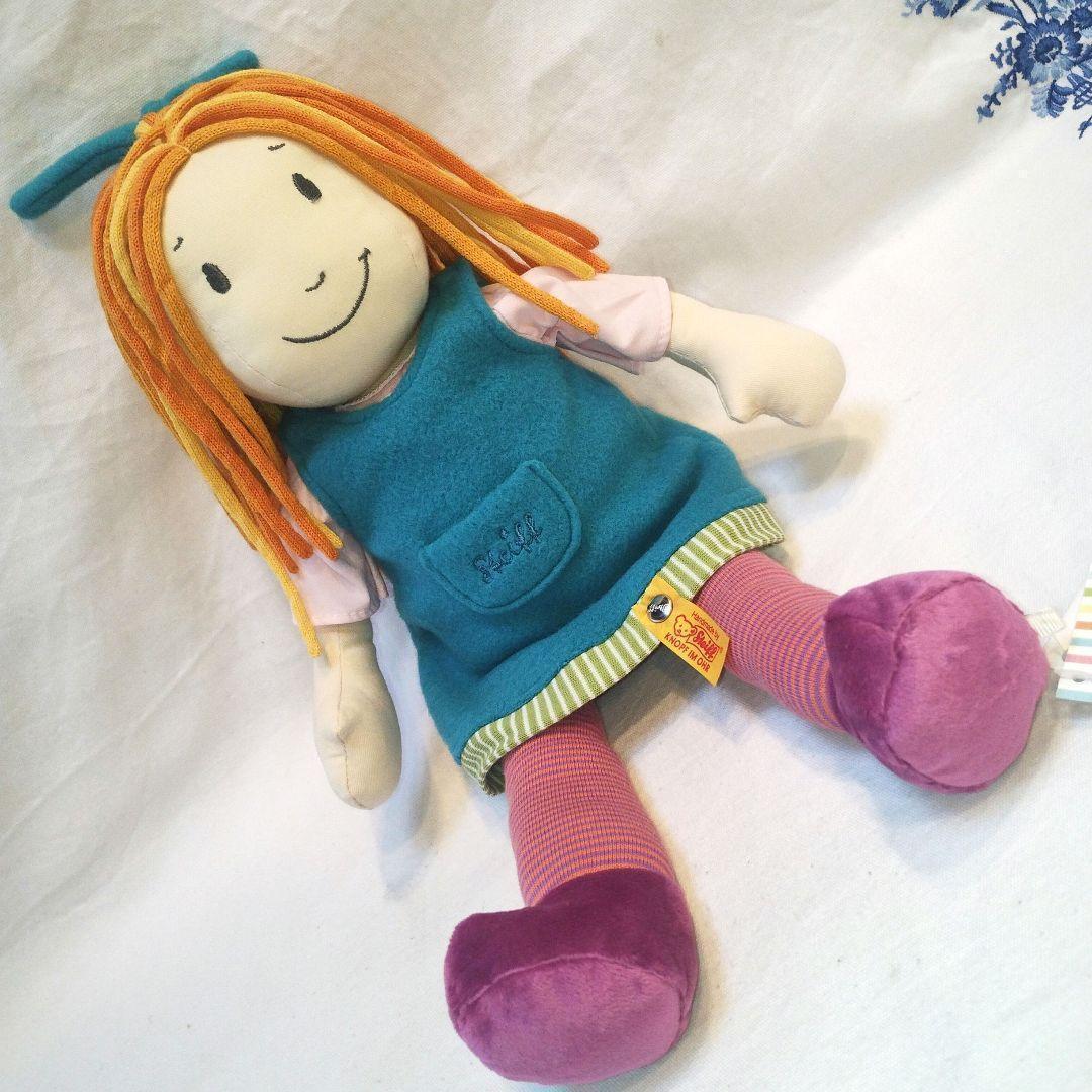 【新品/Steiff】シュタイフ Frieda 女の子 ぬいぐるみ