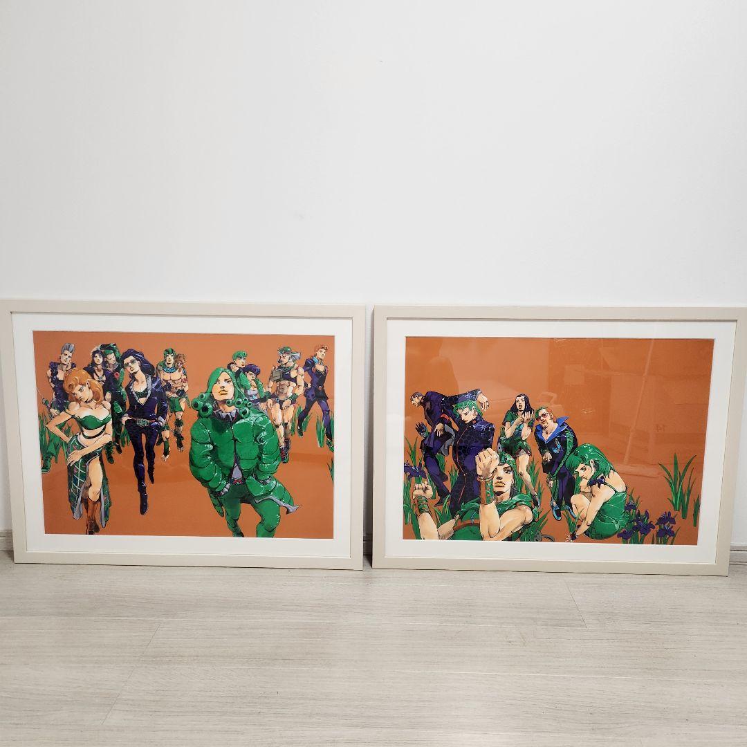 【新品未開封】高級複製原画 キービジュアル 2種類　 荒木飛呂彦