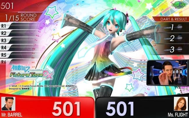 未使用 初音ミク ダーツライブカード付き DIVA セレブレーション