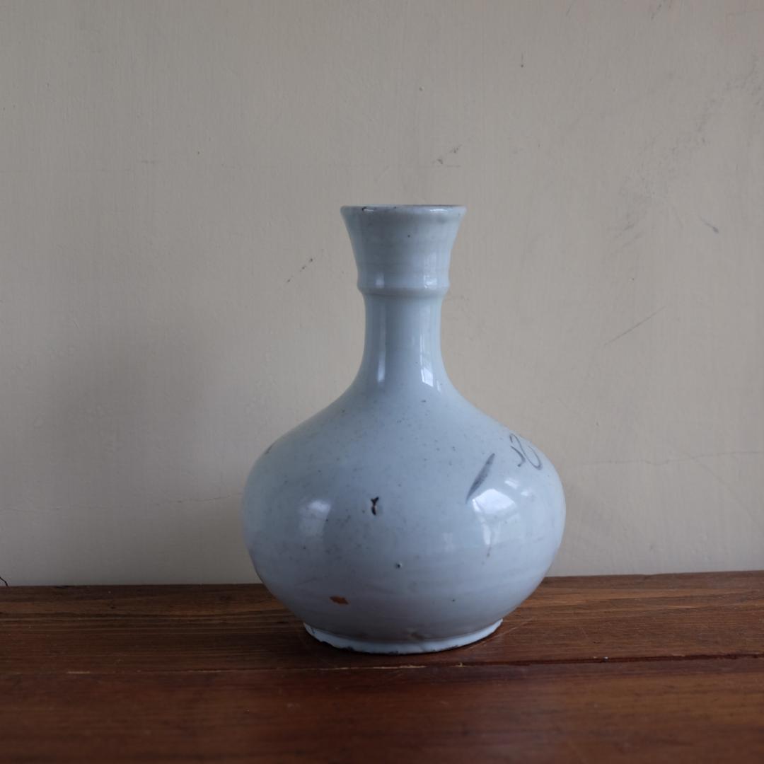 朝鮮古美術／李朝／徳利／白磁