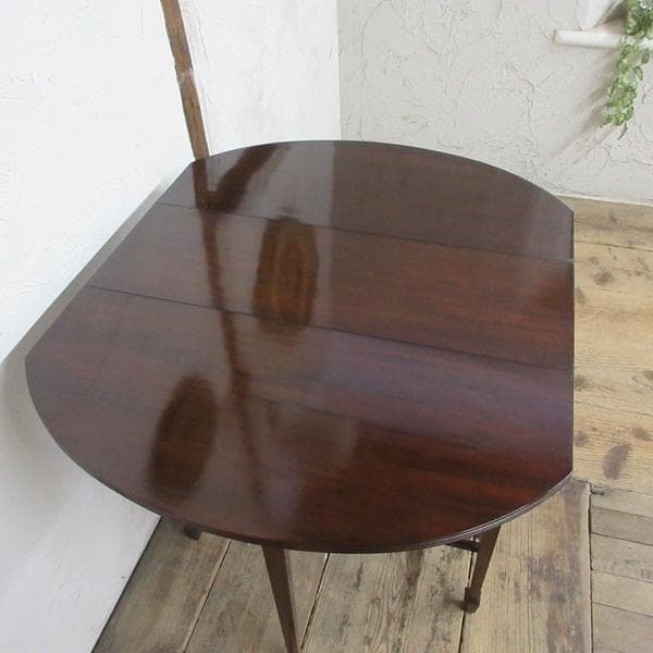 イギリス製 アンティーク 家具 サザーランドテーブル サイドテーブル 6148e