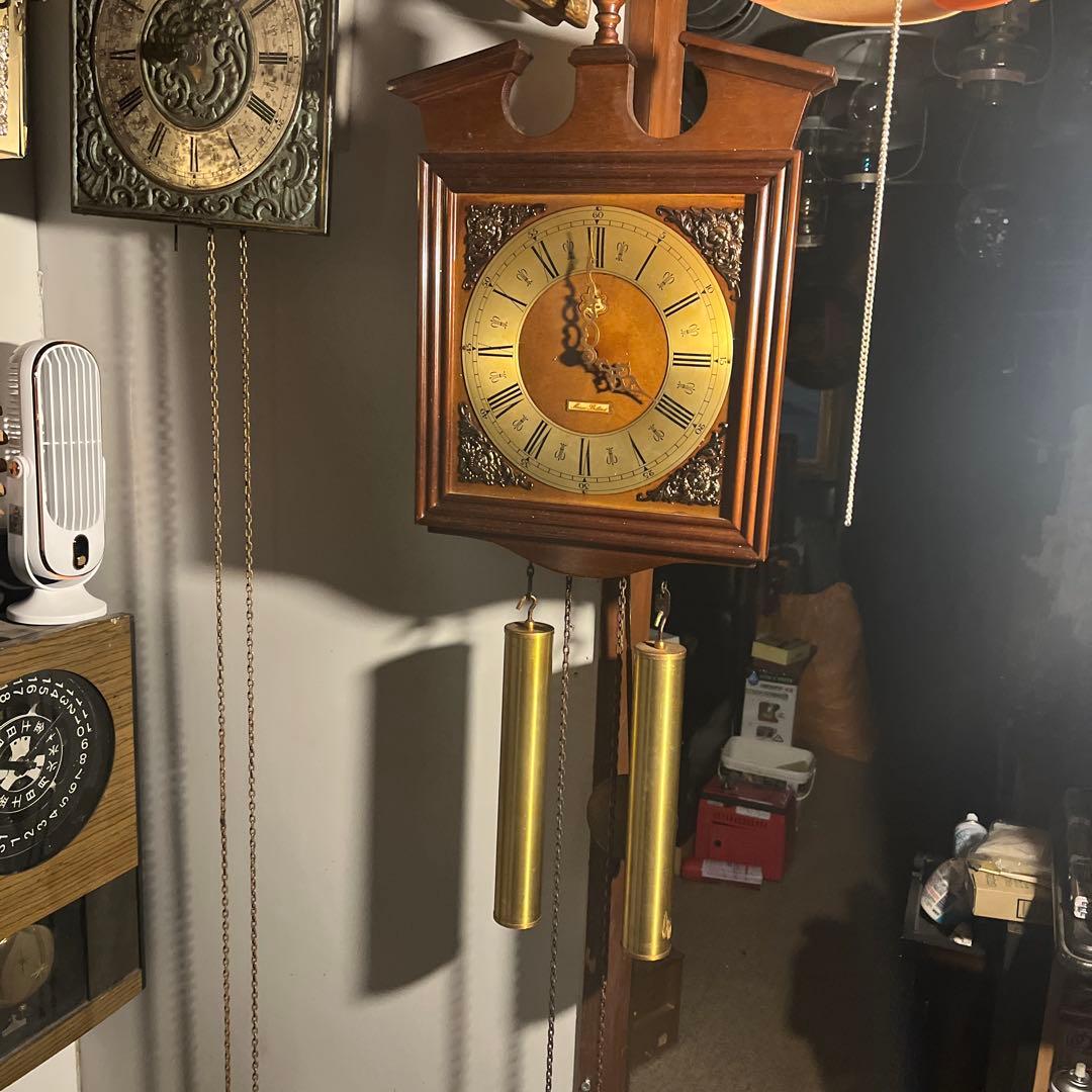 Kikiです ミブラン錘式振り子時計、ミブラン錘時計 重鎮式時計