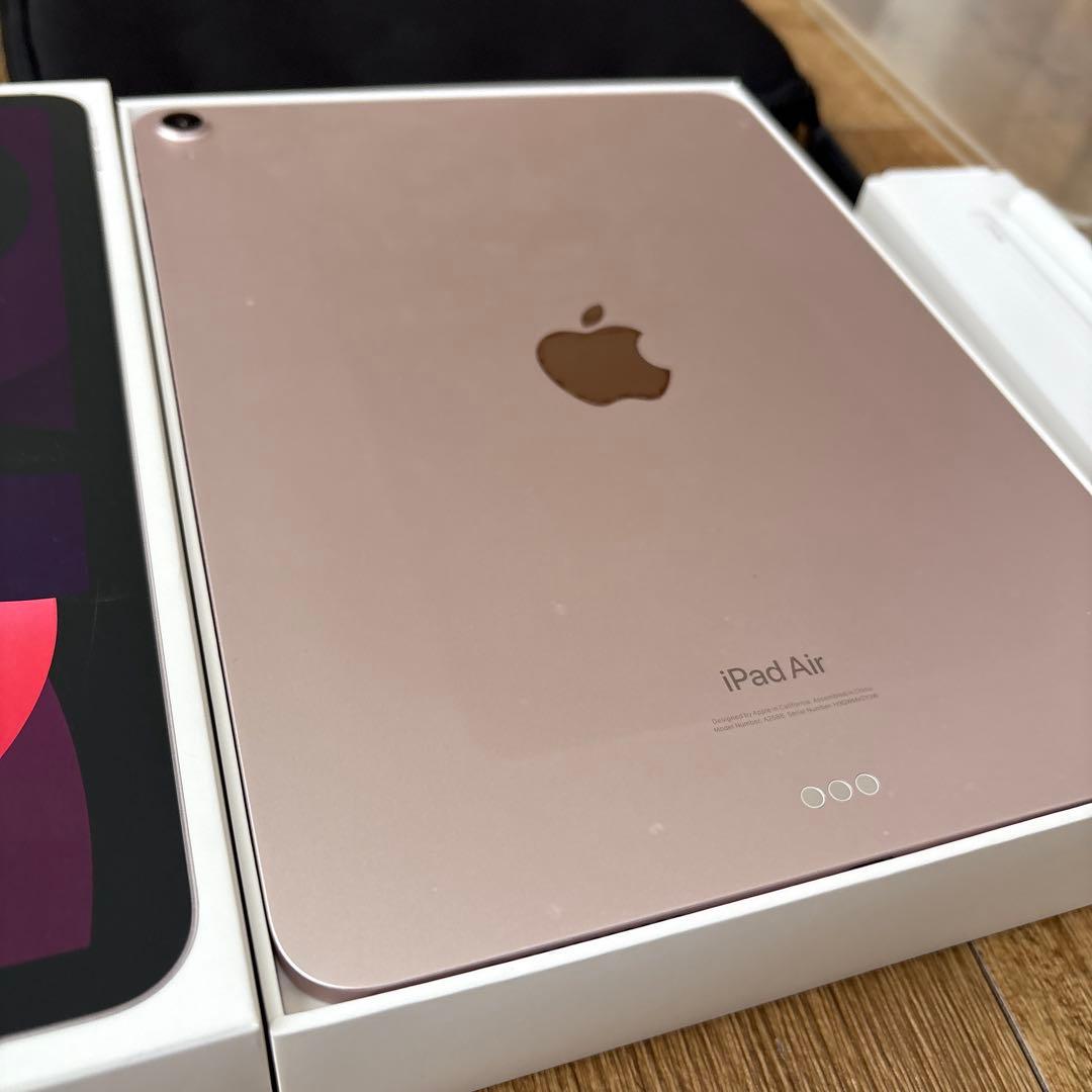 iPad Air 第5世代 64GBピンク＋Apple Pencil＋ケース等