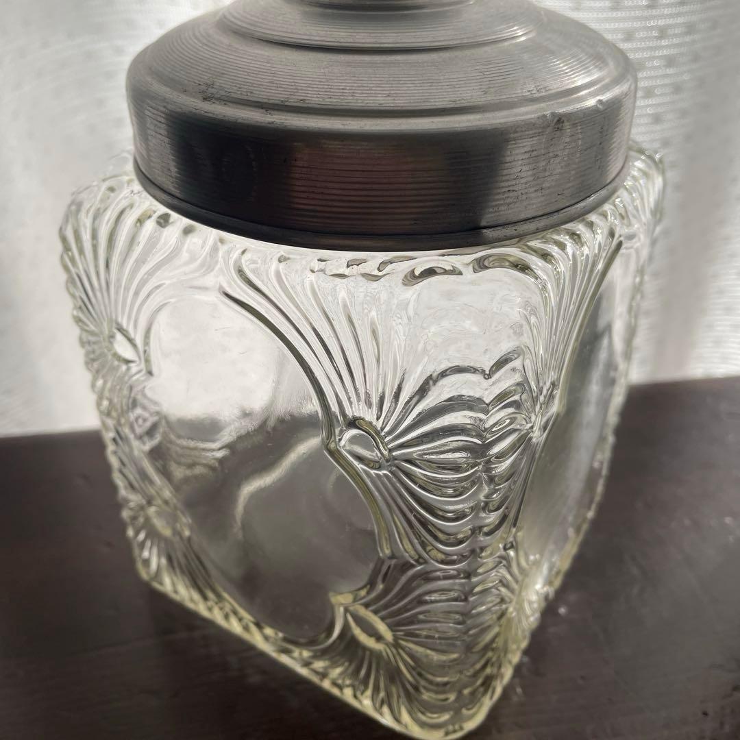 あめや瓶 シュガーポット ガラス瓶 和ガラス