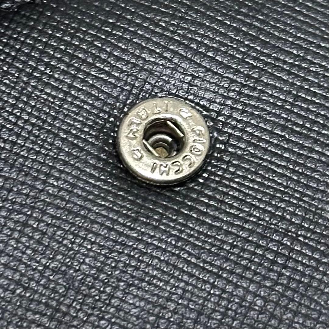 PRADA プラダ　折り財布　ラウンドファスナー　三角ロゴ　サフィアーノレザー