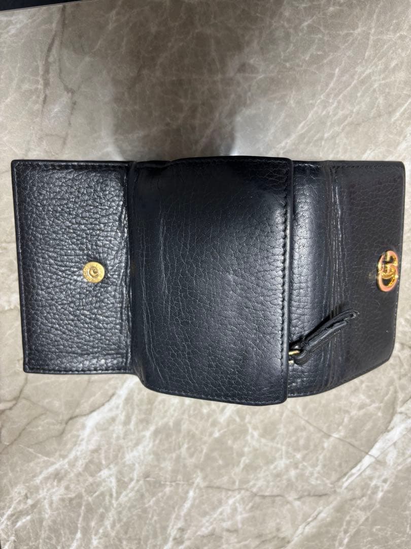 GUCCIロゴ 三つ折り財布