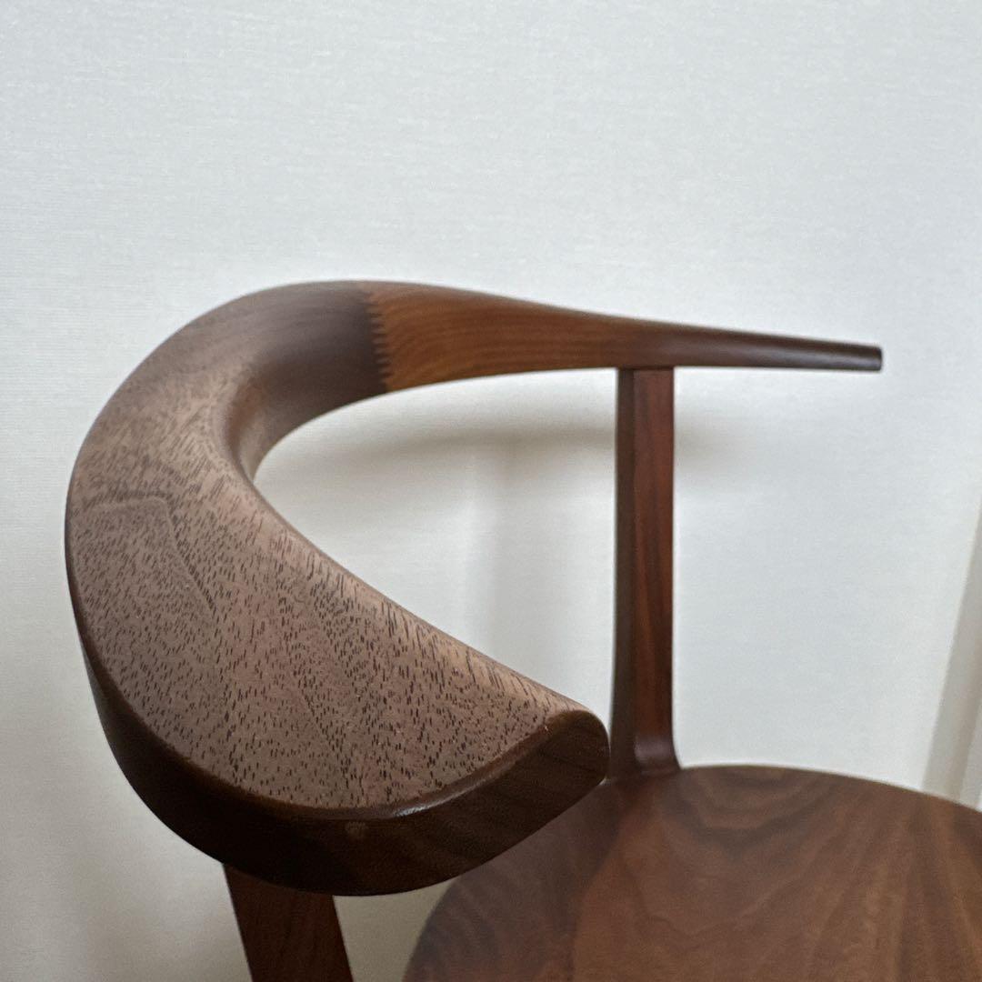 【美品】HIRASHIMA チェア　ウォールナット