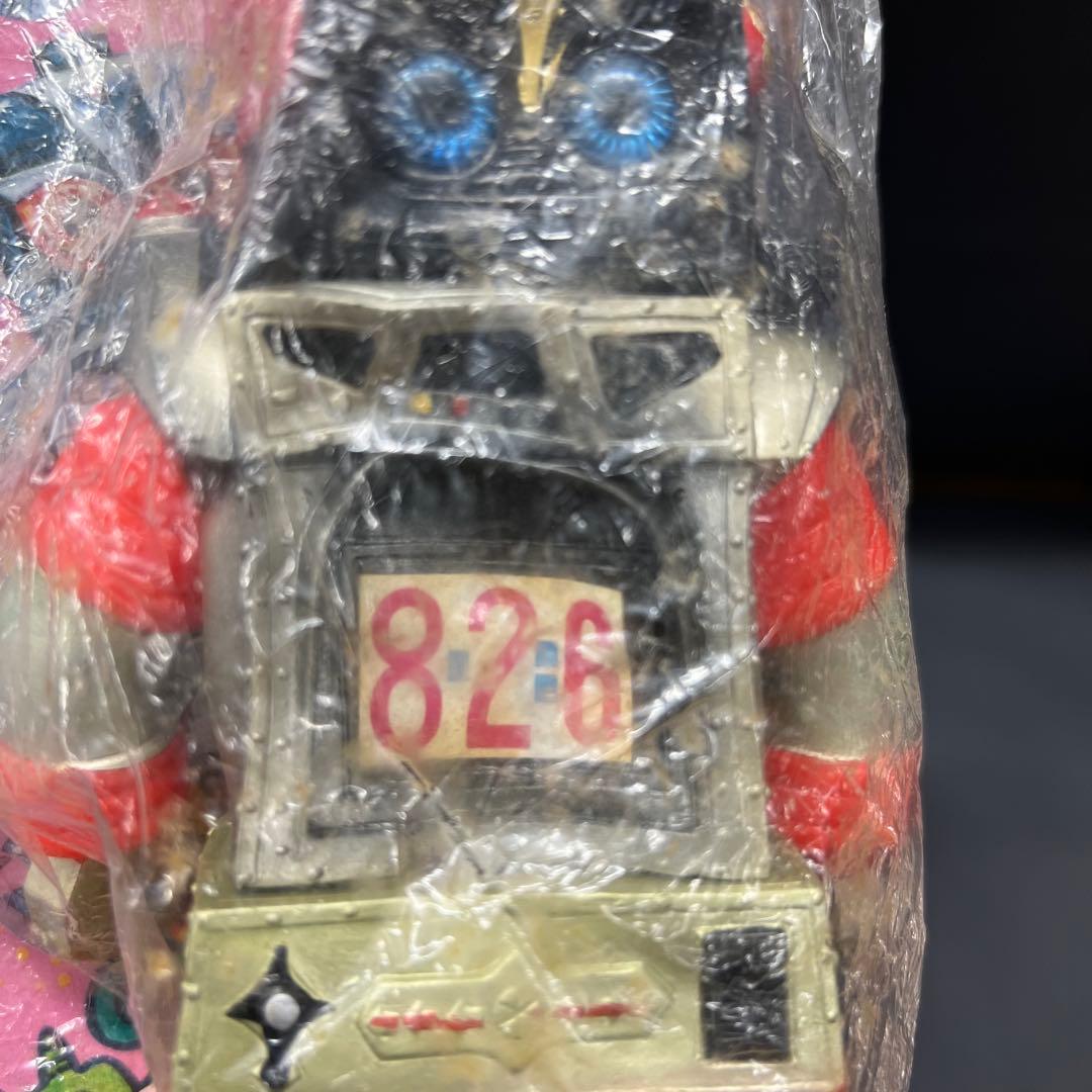 s*b様 C2【ダメージ品】②ブルマァク　カリキュラマシーン　ソフビ　かの字