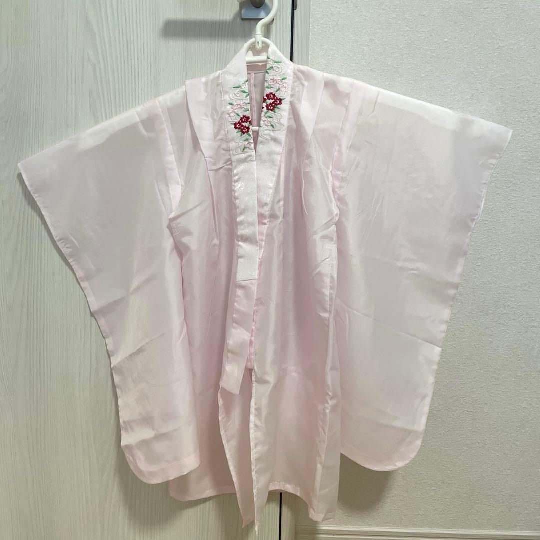 【美品】七五三　着物 3歳 被布 セット　花ひめ