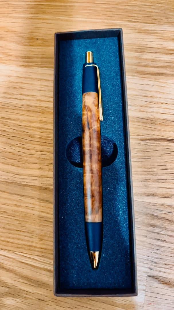 （希少.限定品）野原工芸似 ボナンペン 杉の杢 新品未使用