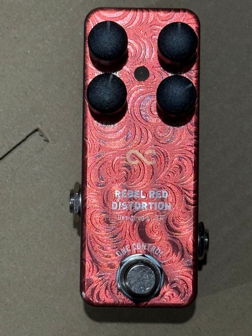 ギター REBEL RED DISTORTION - One Control