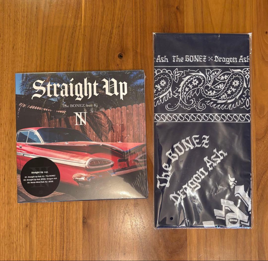The BONEZ Dragon Ash Straight Up CD未開封