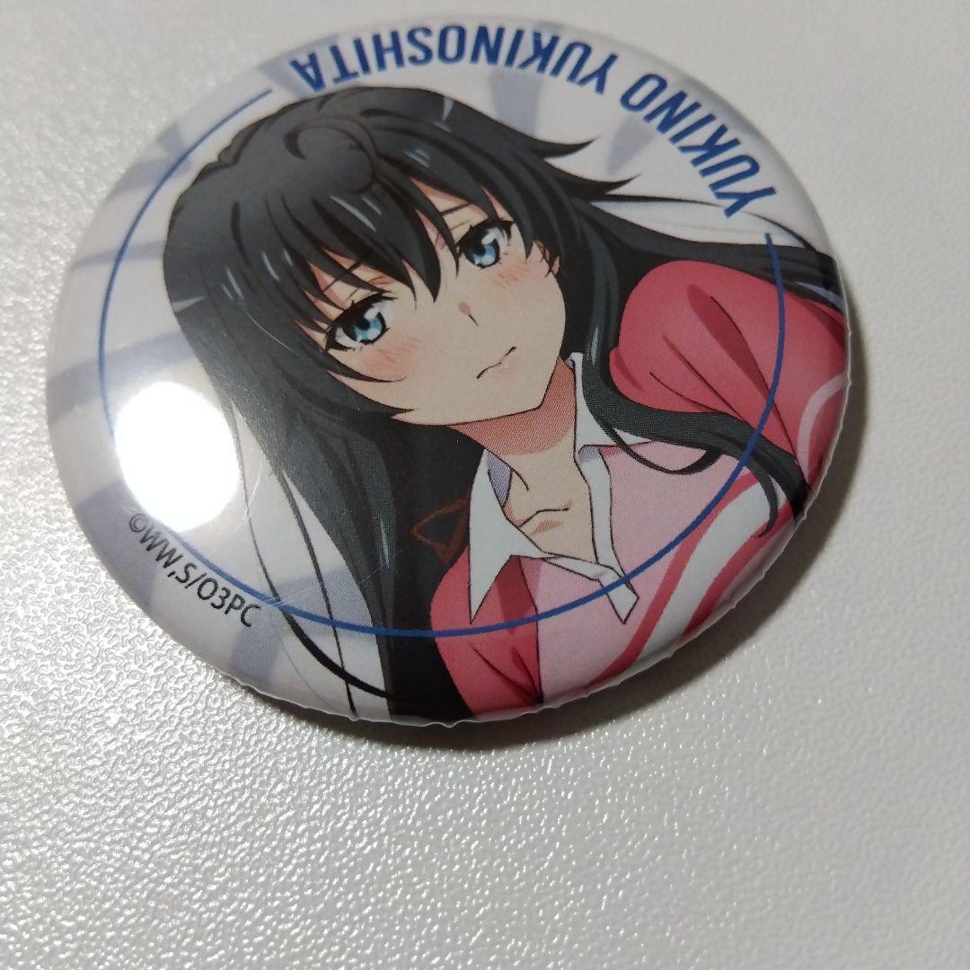 【俺ガイル】雪ノ下雪乃 コミケ テニスウェア 缶バッジ