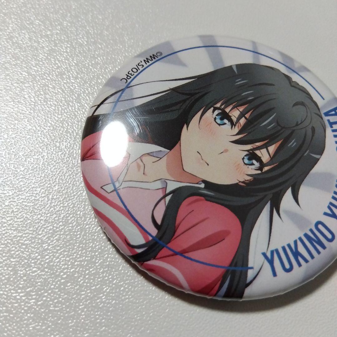 【俺ガイル】雪ノ下雪乃 コミケ テニスウェア 缶バッジ