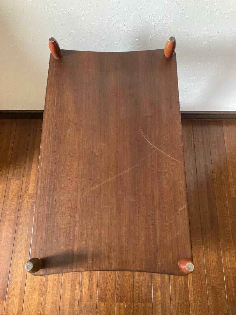 昭和レトロ　Najiko ナジコ　木製三段棚ラック ビンテージ