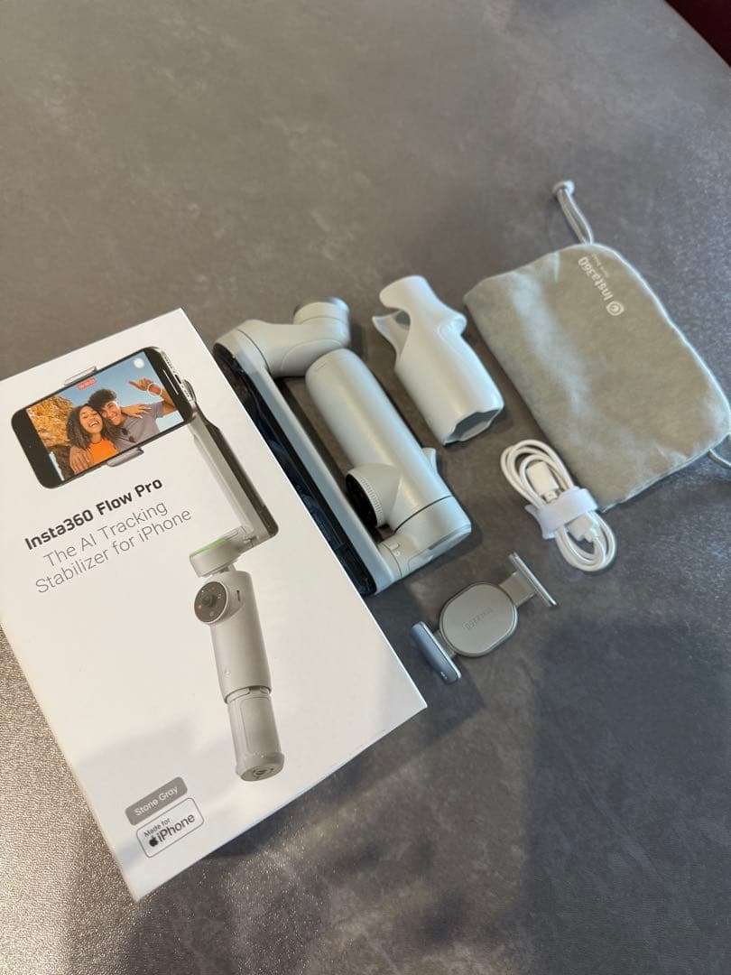 Insta360 flow pro スマートフォン用AI搭載ジンバル おまけあり